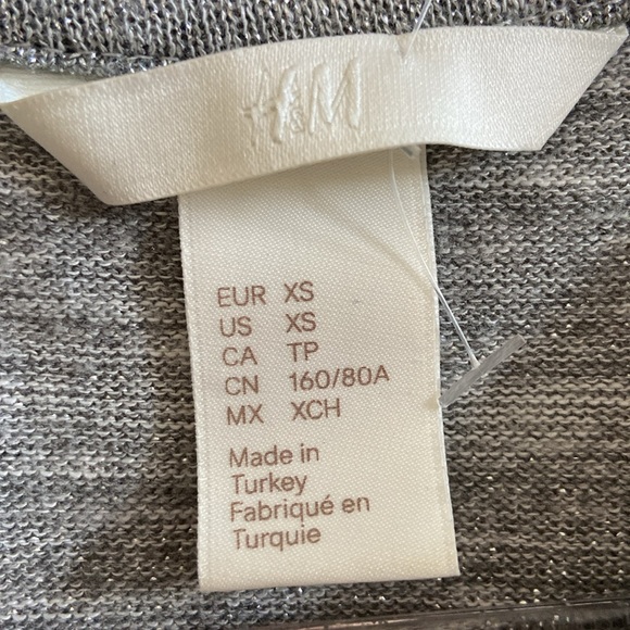 H&M sparkly sweatshirt in size XS - Picture 6 of 7